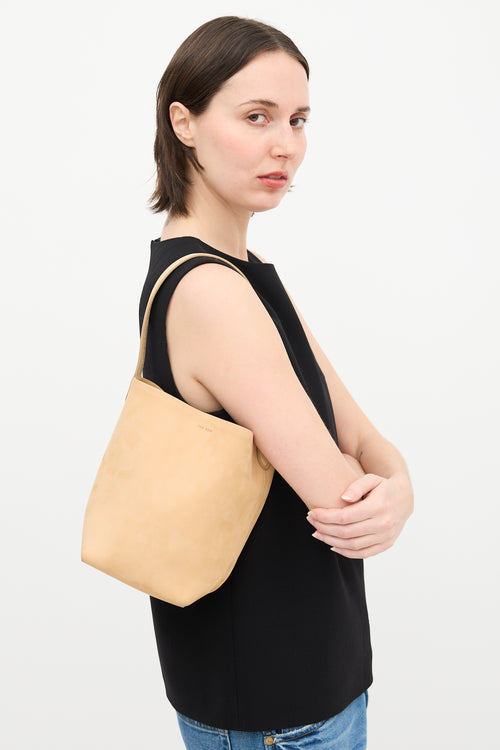 The Row Leather Small Park Tote Bag