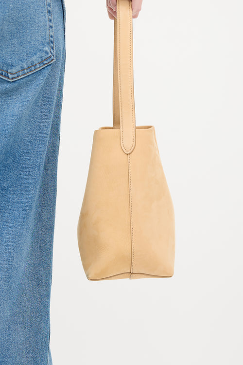The Row Leather Small Park Tote Bag