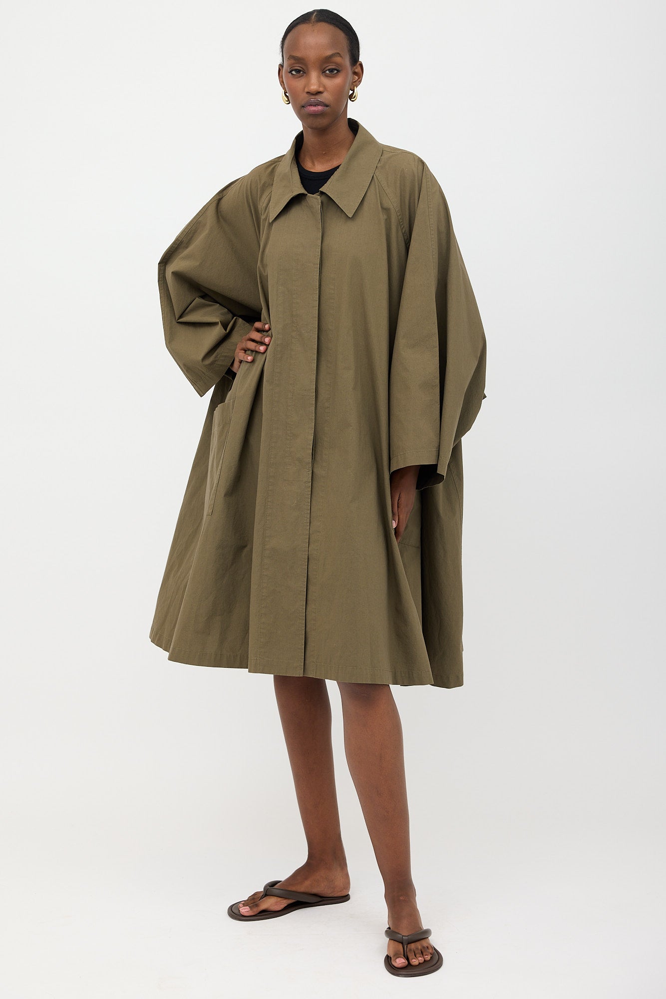 The Row Lenis Oversized Coat