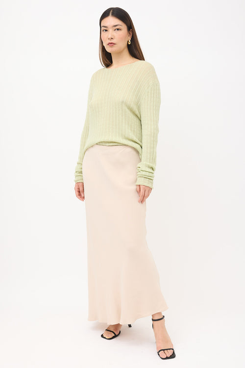 The Row Maxi Slip Skirt
