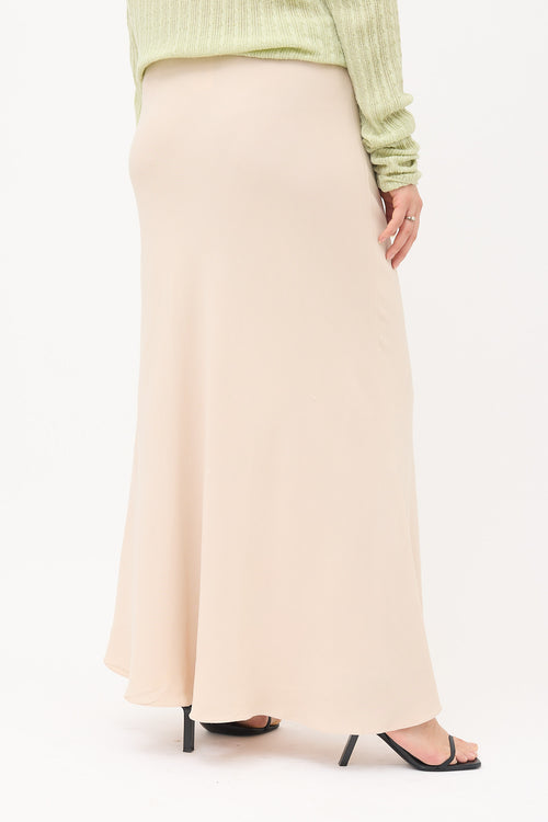 The Row Maxi Slip Skirt