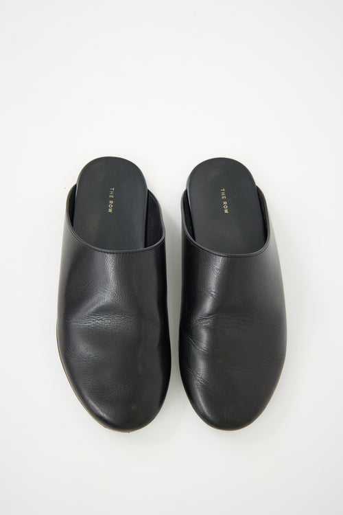 The Row Leather Dante Mule