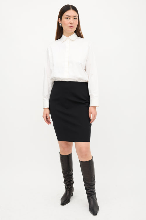 The Row Neoprene Bodycon Skirt