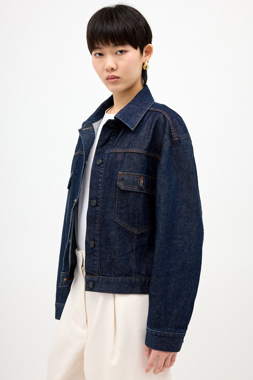 The Row Raw Denim Jacket