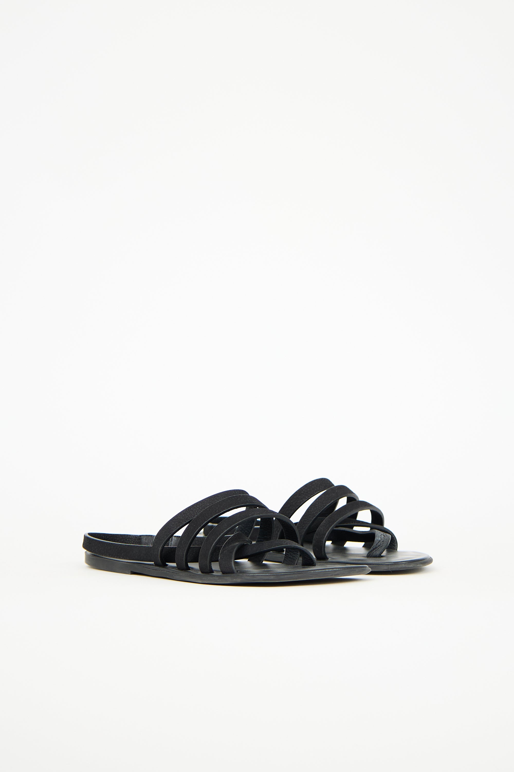 The Row Leather Line Sandal