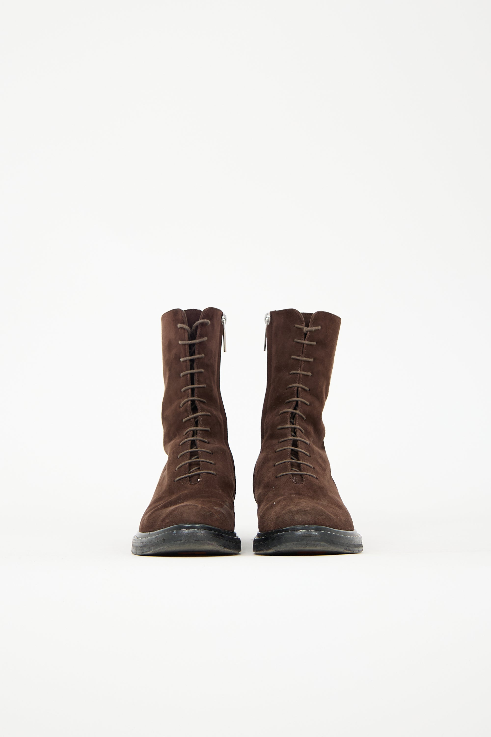 The Row Suede Fara Ankle Boot