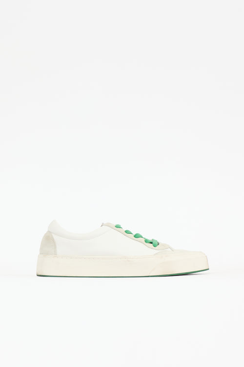 The Row Suede & Leather Marley Sneaker