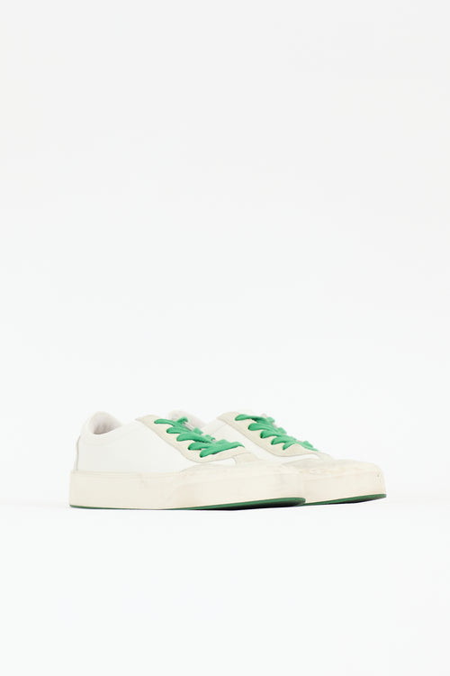 The Row Suede & Leather Marley Sneaker