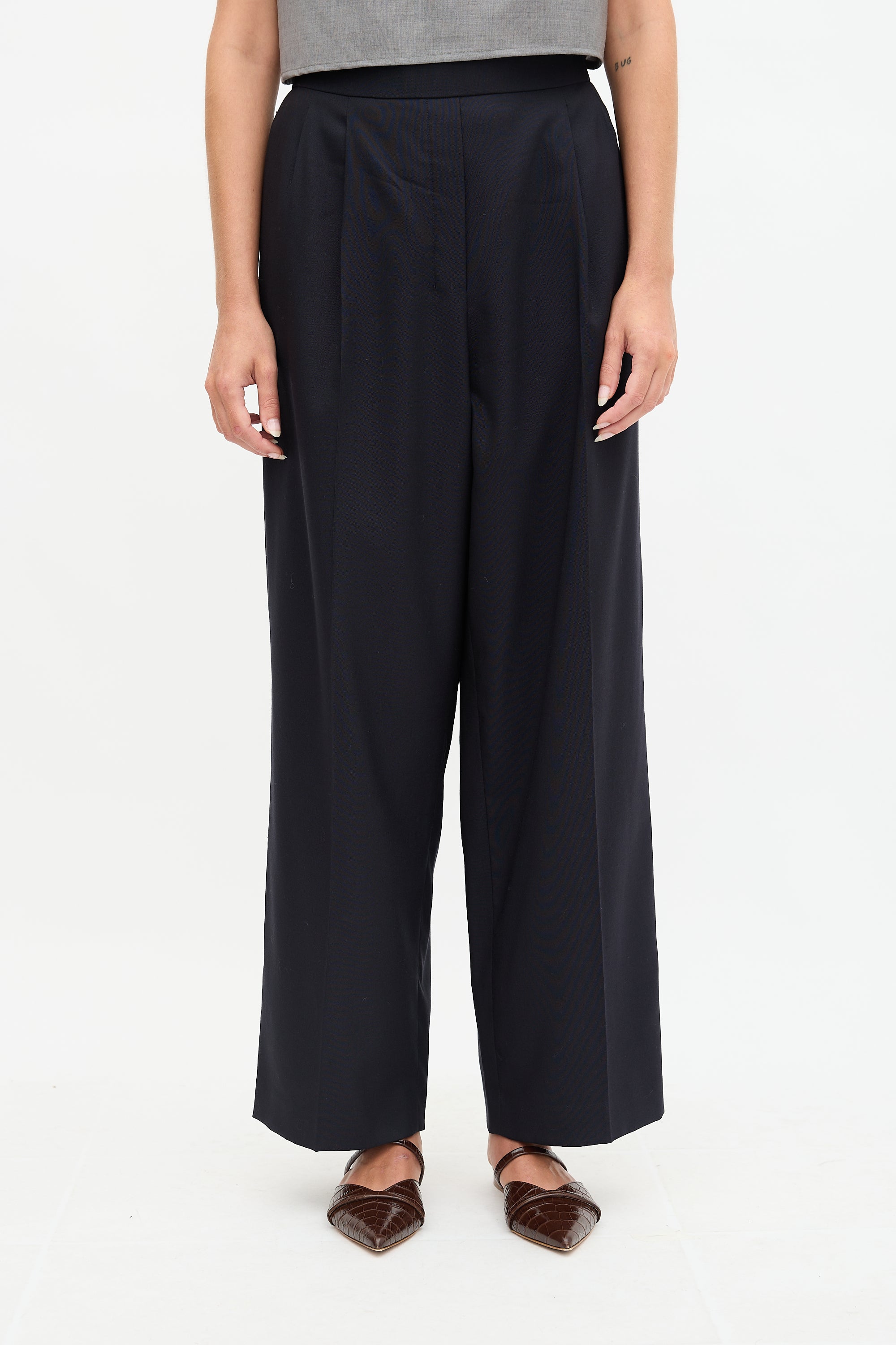 The Row Wide Leg Trouser