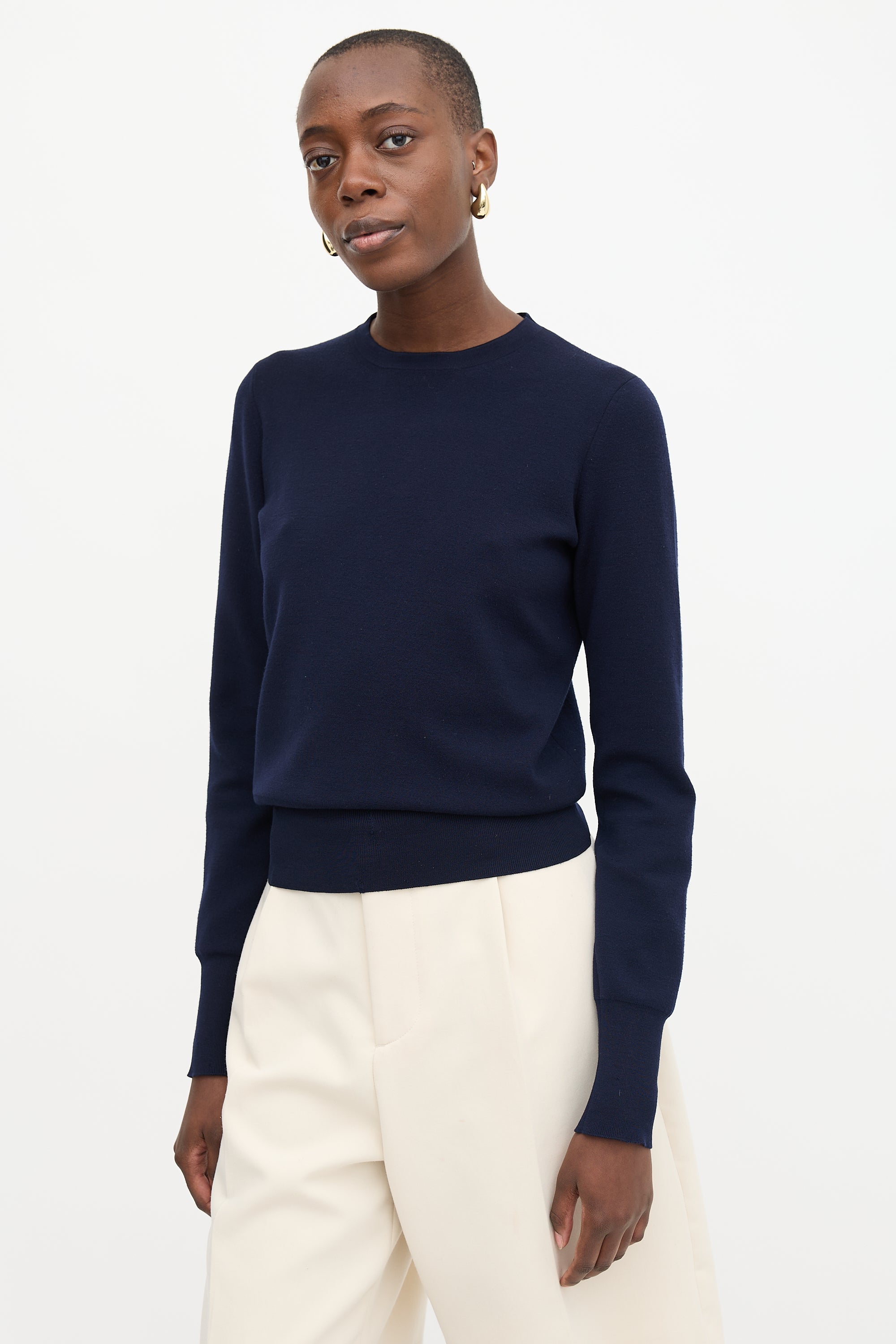 The Row Wool Crewneck Sweater