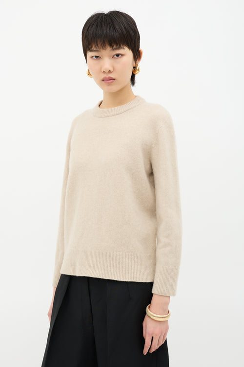 The Row Wool & Cashmere Sibem Sweater