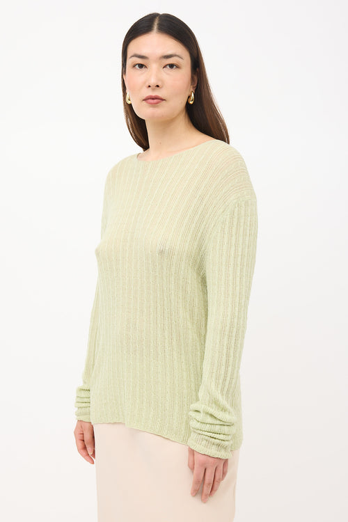 The Row Wool & Silk Vico Sweater