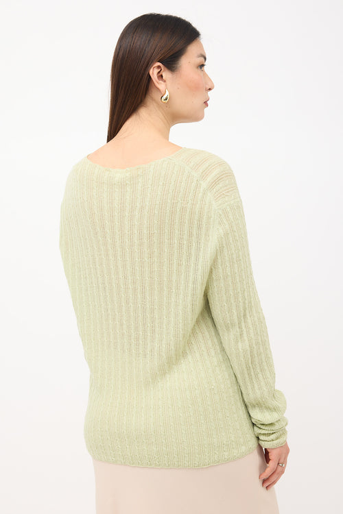 The Row Wool & Silk Vico Sweater