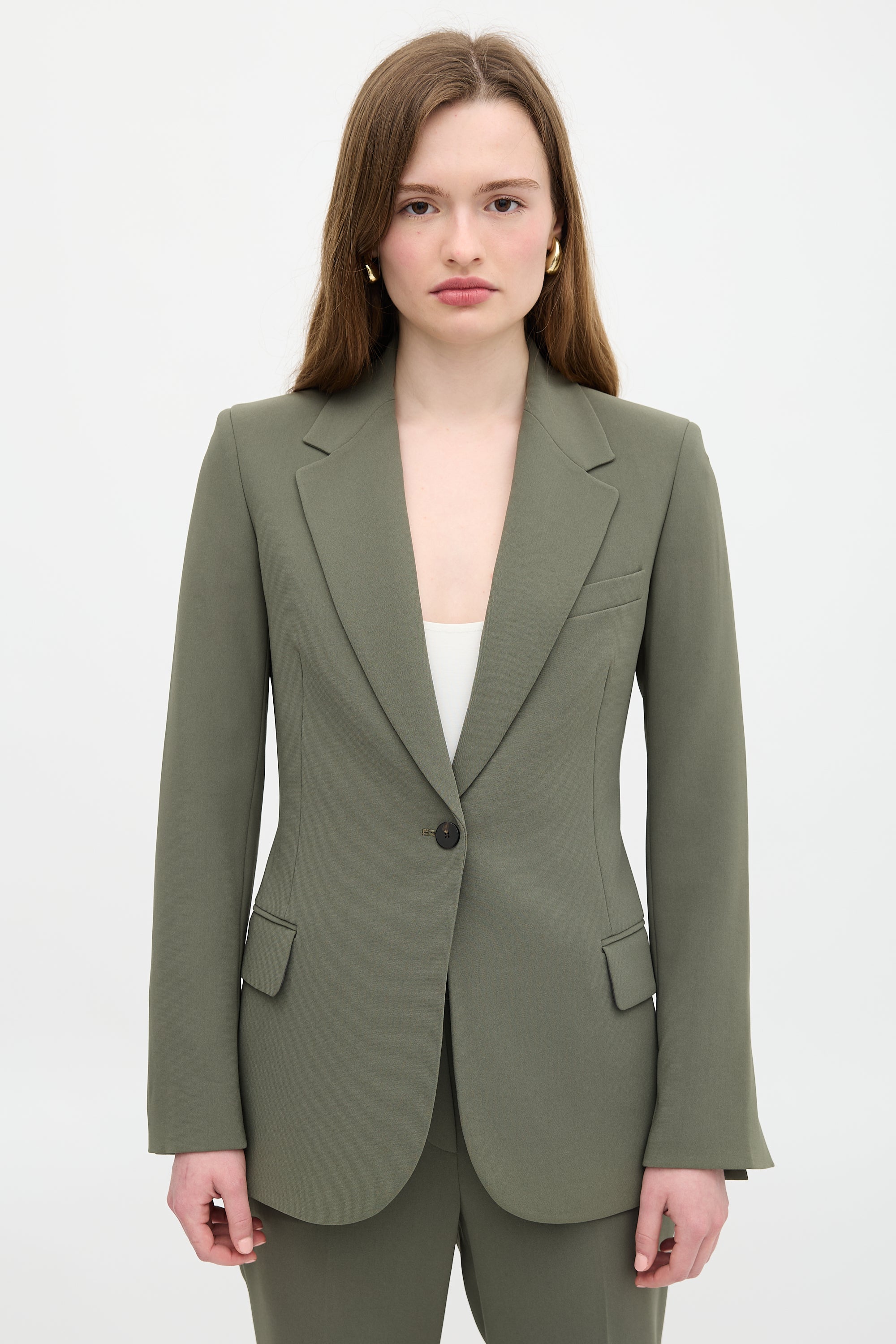 Theory Crepe Tailored Suit