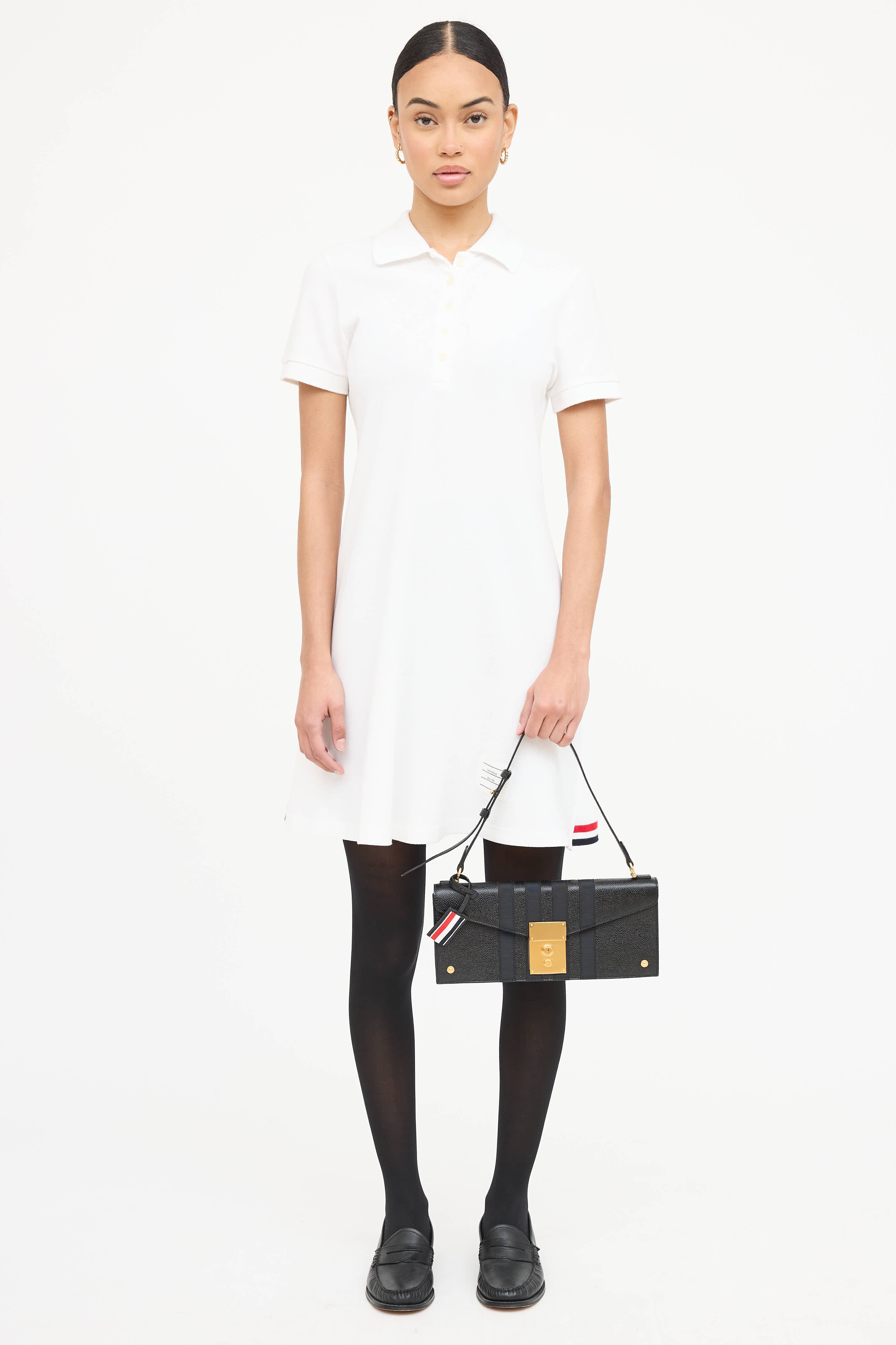Thom Browne 7 Bar Mrs Thom Baguette Bag
