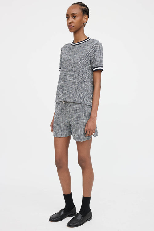Thom Browne Knit Cotton Co-Ord Set
