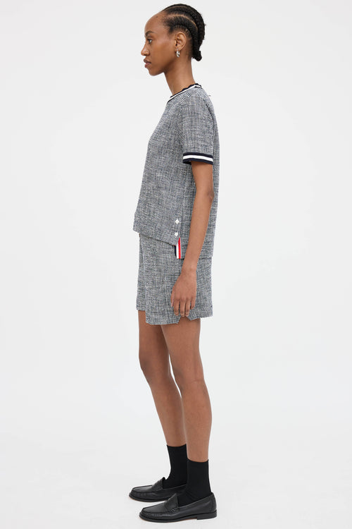 Thom Browne Knit Cotton Co-Ord Set