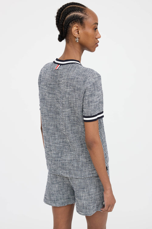 Thom Browne Knit Cotton Co-Ord Set