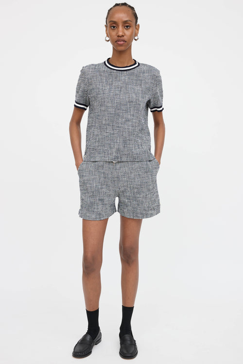 Thom Browne Knit Cotton Co-Ord Set