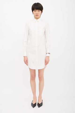 Thom Browne Embellished Cuff Dress