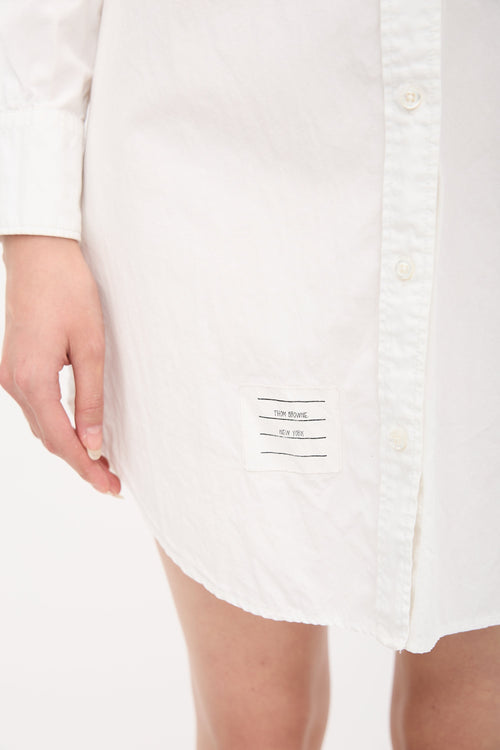 Thom Browne Embellished Cuff Dress