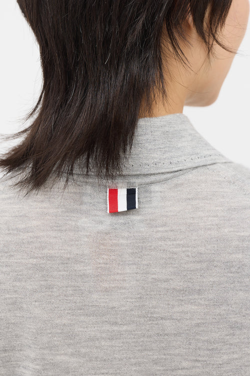 Thom Browne Cashmere Stripe Polo