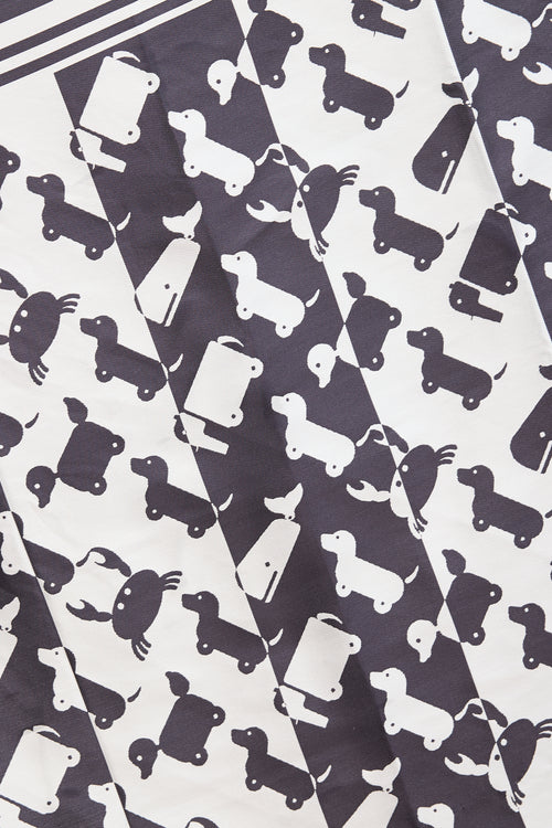 Silk Jacquard Scarf