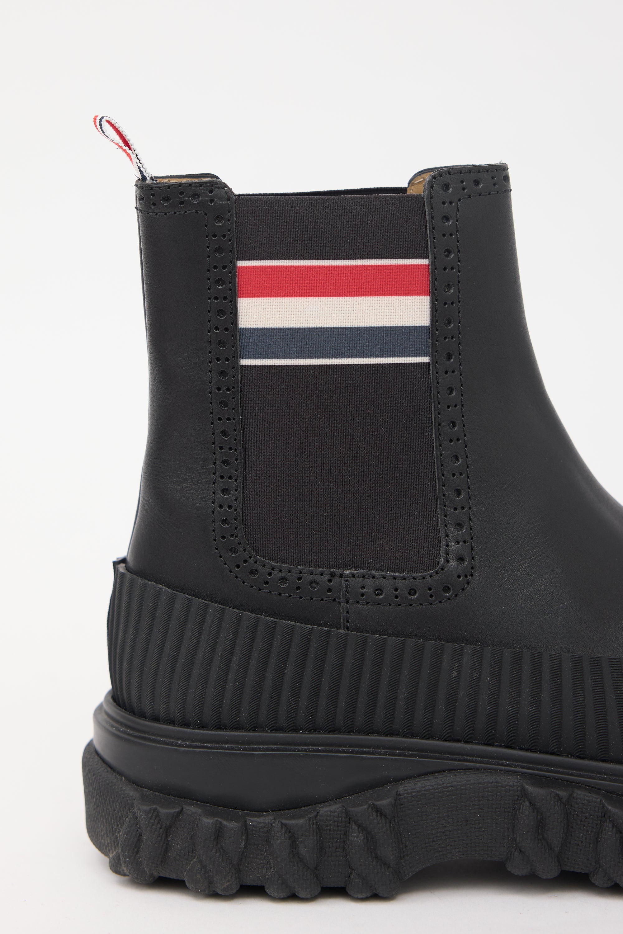 Thom Browne RWB Stripe Duck Boot
