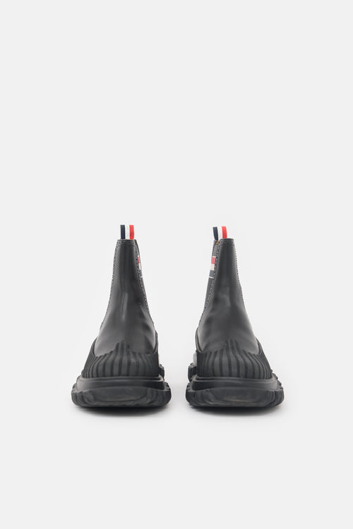 Thom Browne RWB Stripe Duck Boot