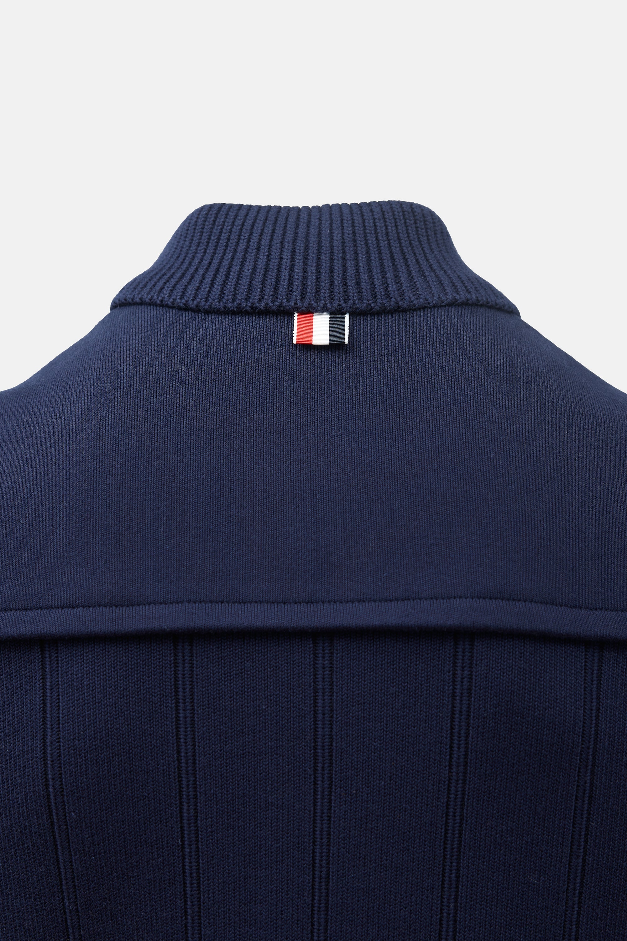 Thom Browne Rib Knit RWB Jacket