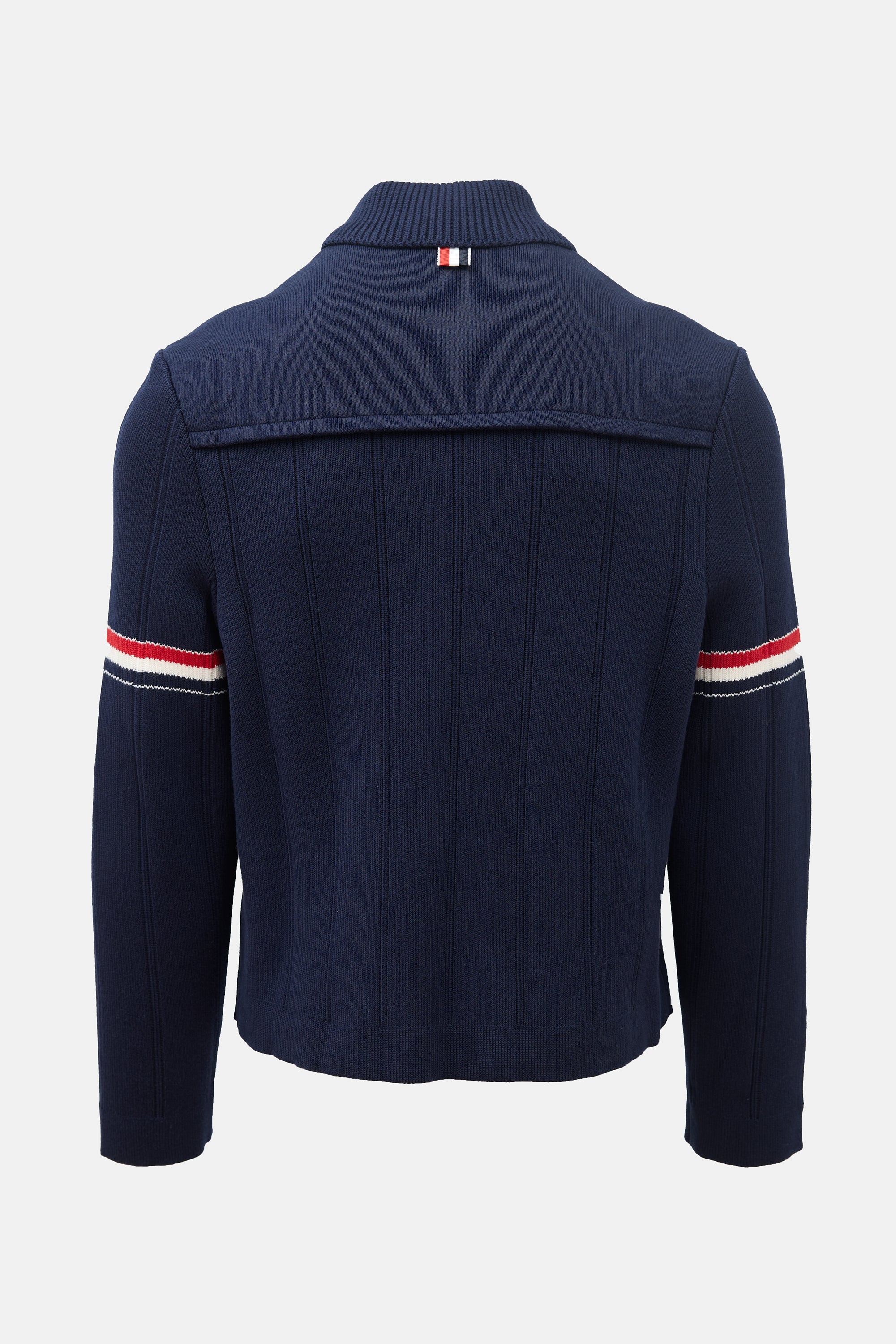 Thom Browne Rib Knit RWB Jacket