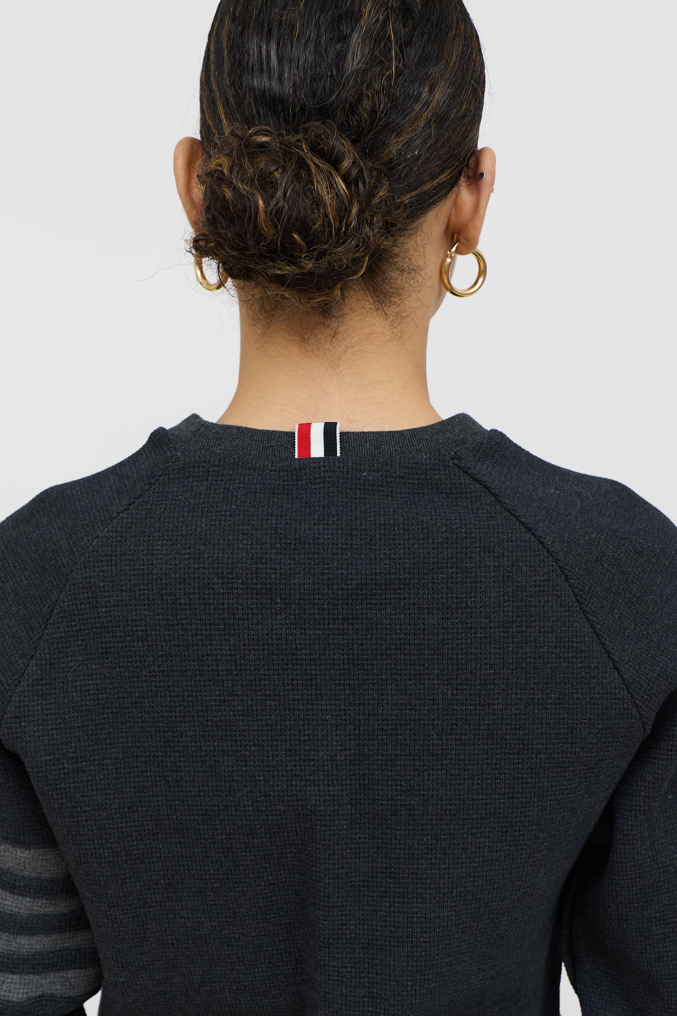 Thom Browne Striped Waffle Co-Ord Set