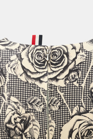 Thom Browne Wool Patterned Dress