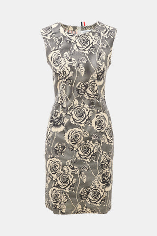 Thom Browne Wool Patterned Dress