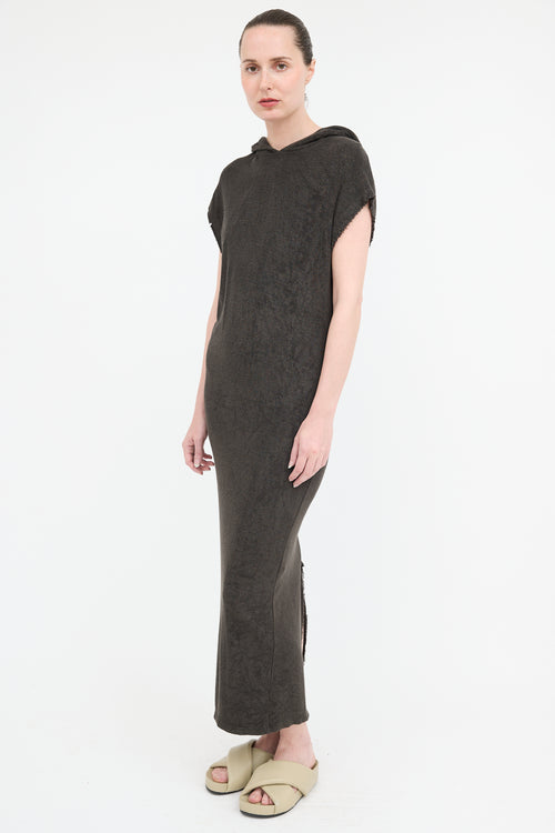 Thom Krom Terry Hooded Dress