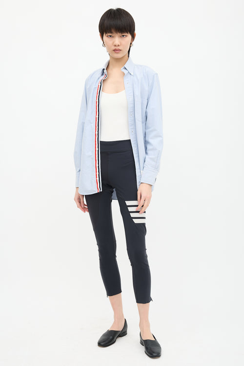 Thom Browne 4-Bar Leggings