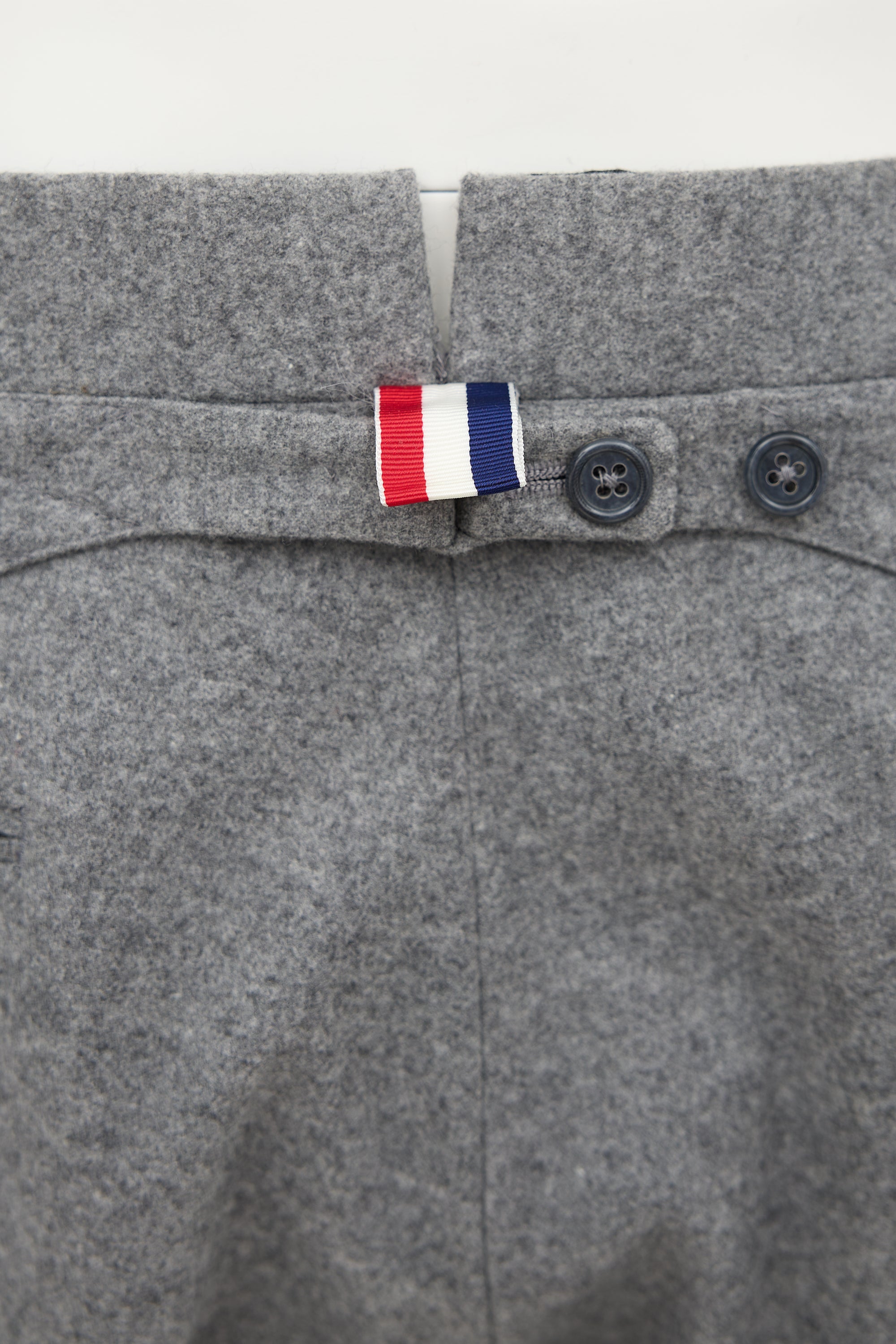 Thom Browne Boiled Wool Pantaloon Trouser