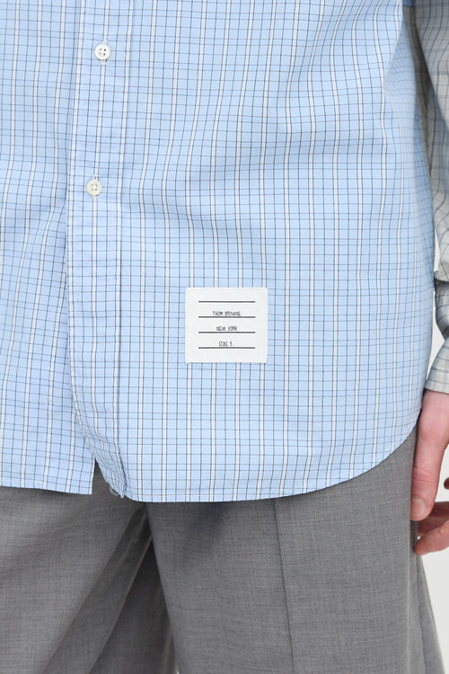 Thom Browne Mixed Pattern Shirt