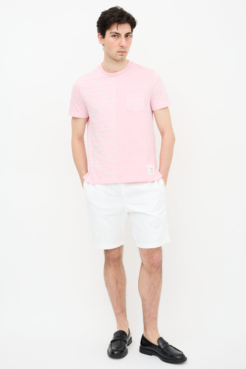 Thom Browne Split Striped T-Shirt