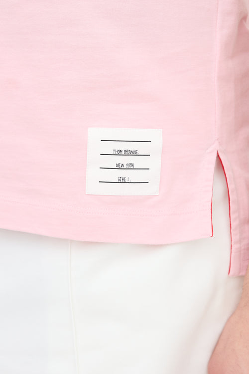 Thom Browne Split Striped T-Shirt