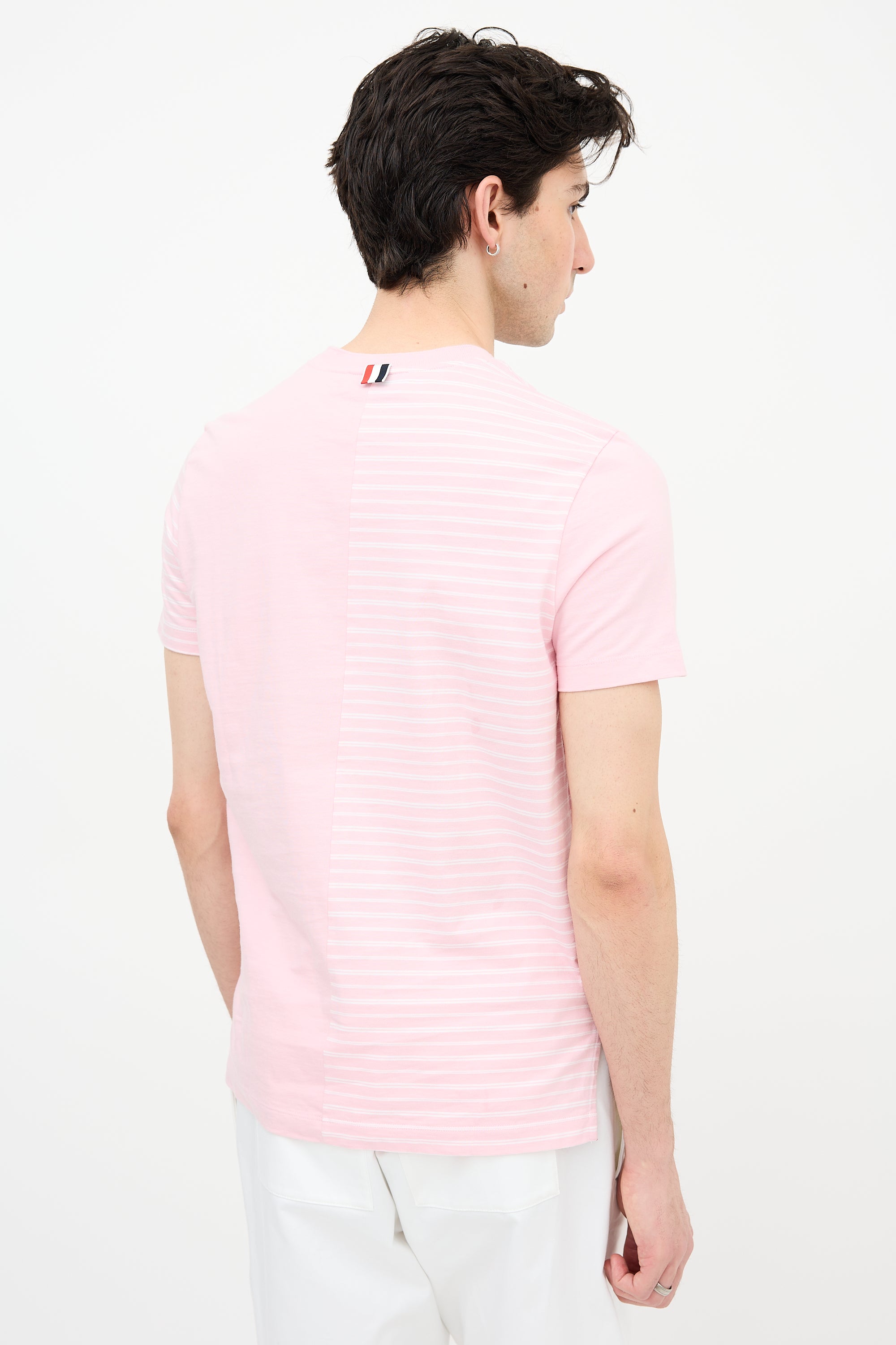 Thom Browne Split Striped T-Shirt