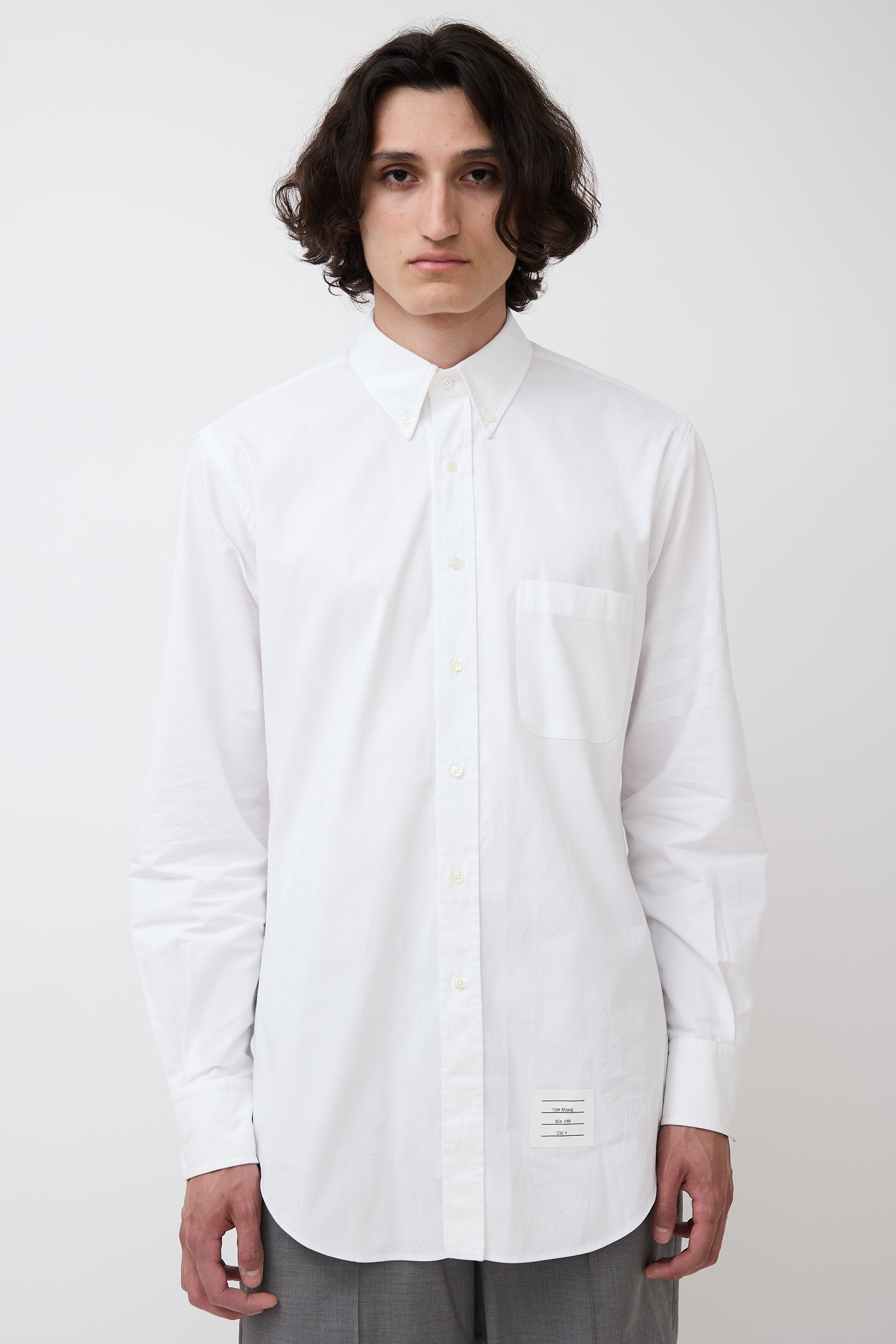 Thom Browne 4-Bar Shirt