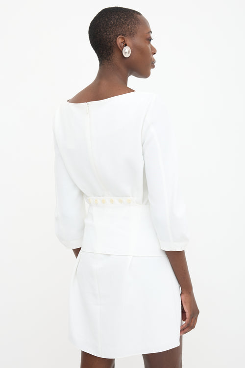 Tibi Belted Shift Dress