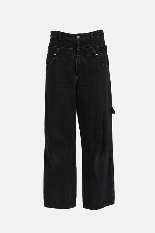 Tibi Double Waist Carpenter Jeans
