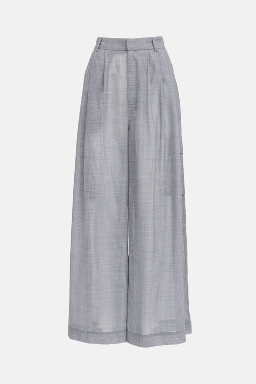 Tibi Triple Pleat Pant