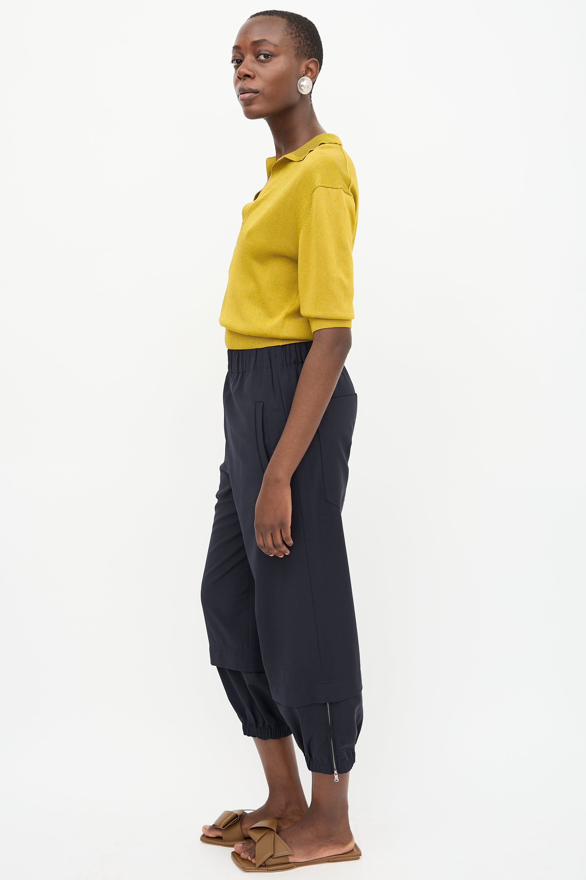 Tibi Knit Polo Shirt