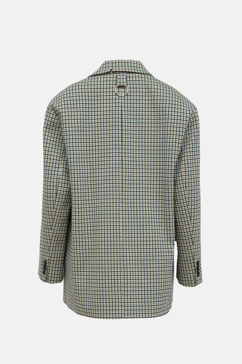 Tibi Plaid Gabe Blazer