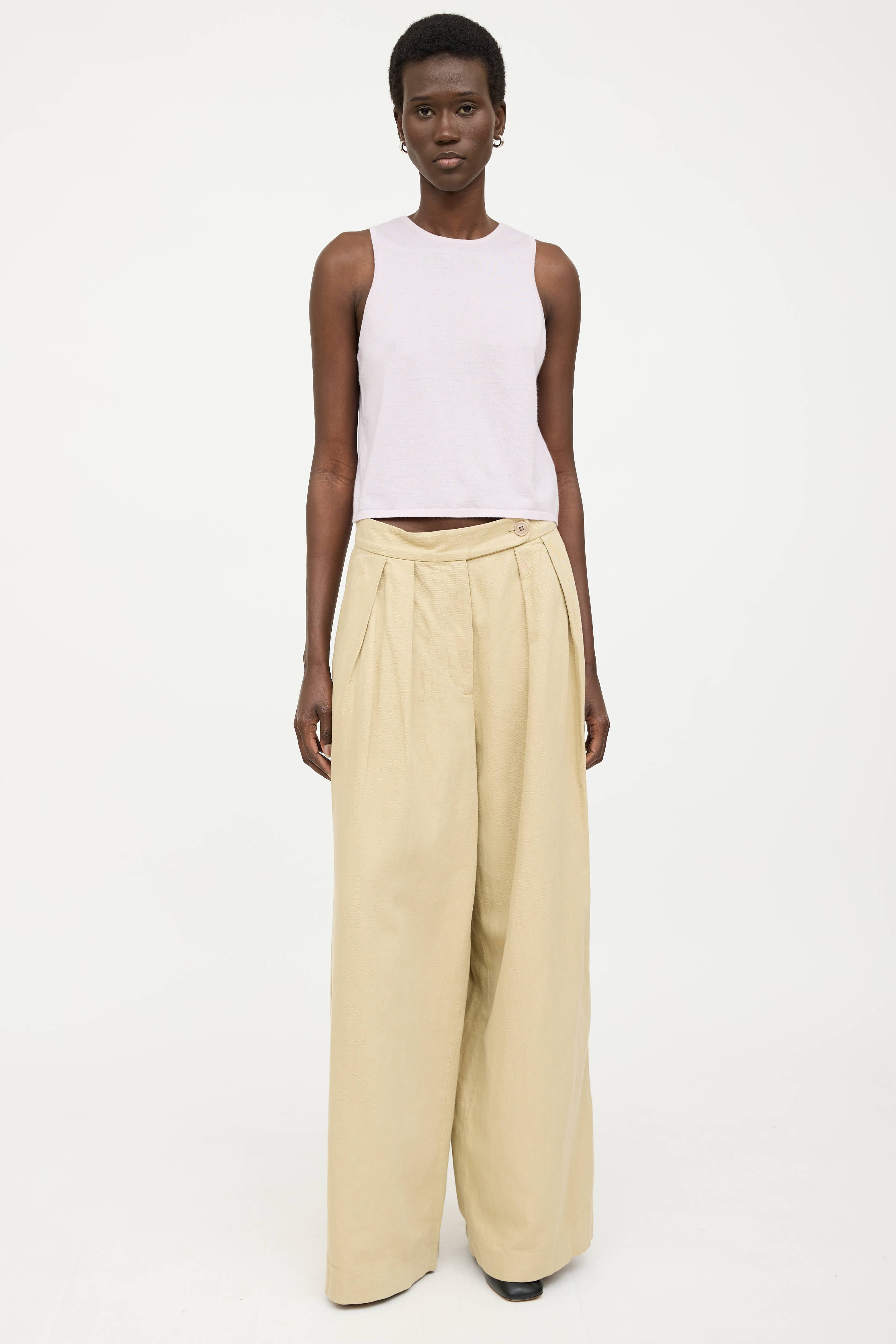 Tibi Cashmere Knit Tank