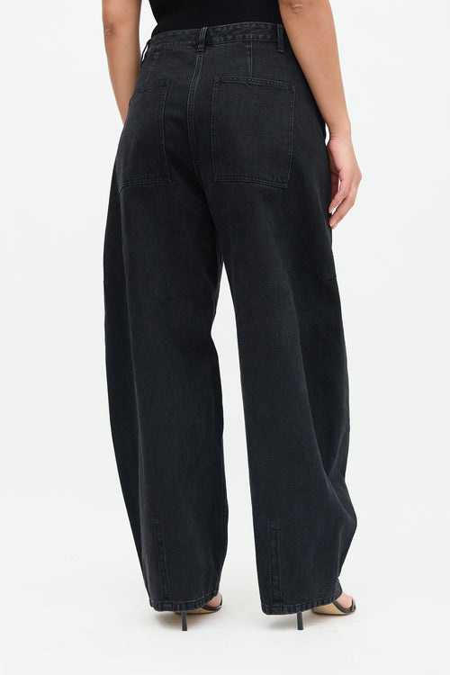 Tibi Sid Wide Barrel Jeans