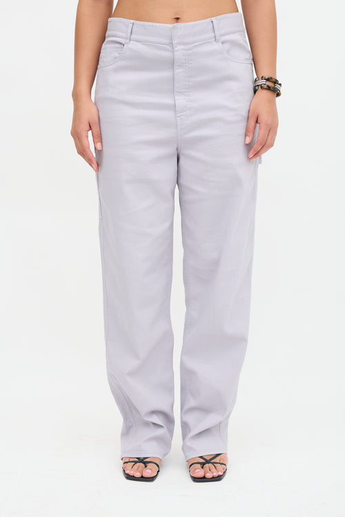 Tibi Straight Leg Carpenter Pant